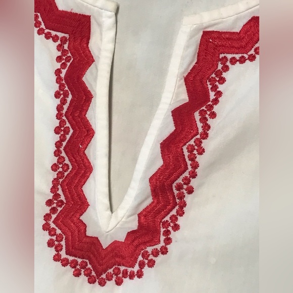 Talbots sleeveless Embroidered Top Medium - Picture 4 of 6